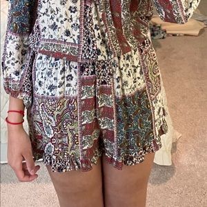 Multi color romper